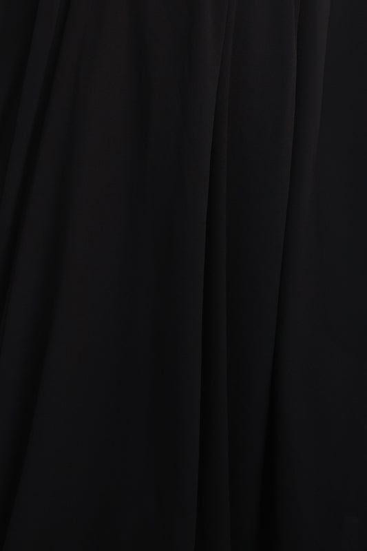 Fabric Swatch - Rebecca Chiffon | Black