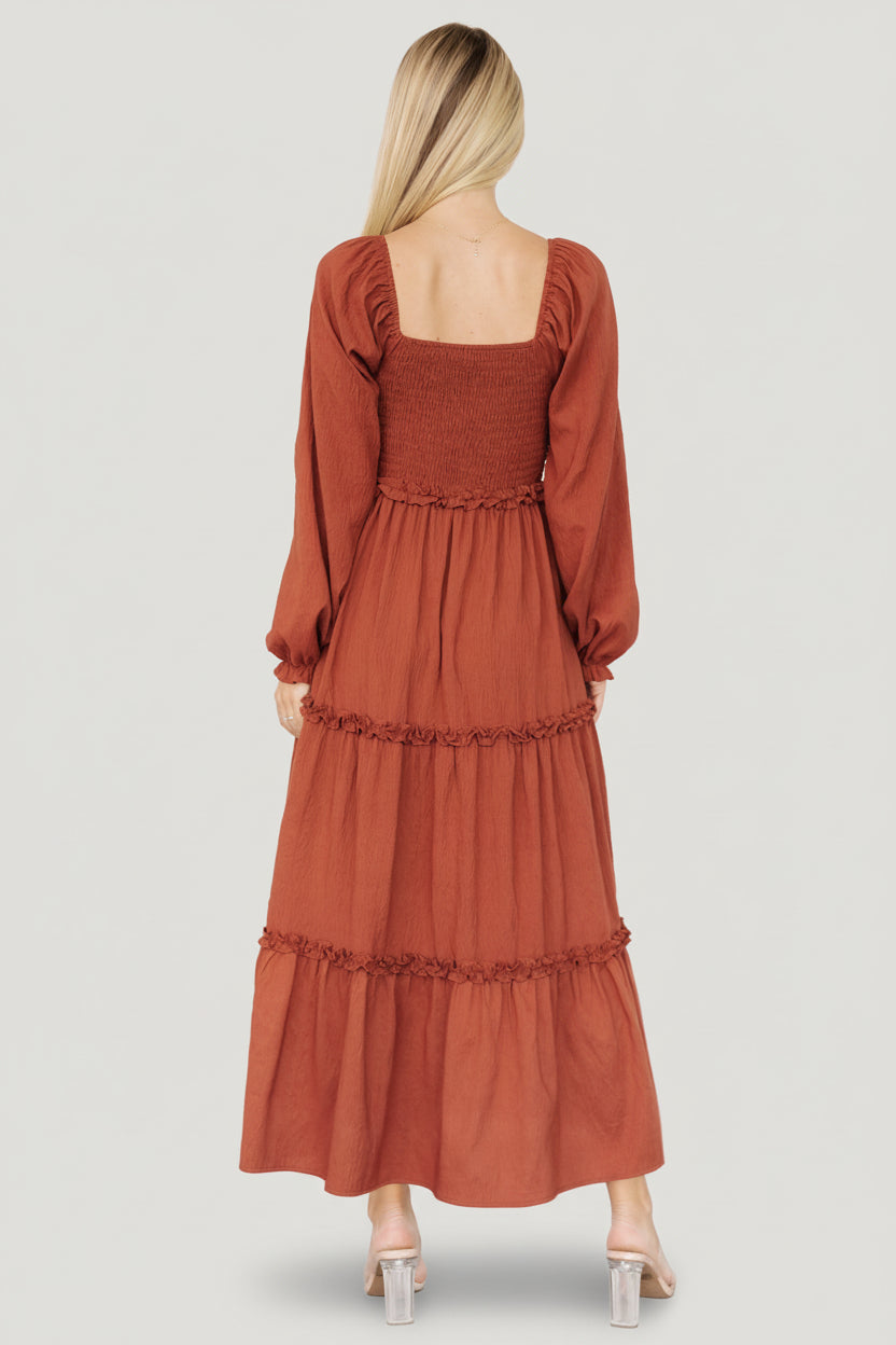 Britta Maxi Dress | Cinnamon