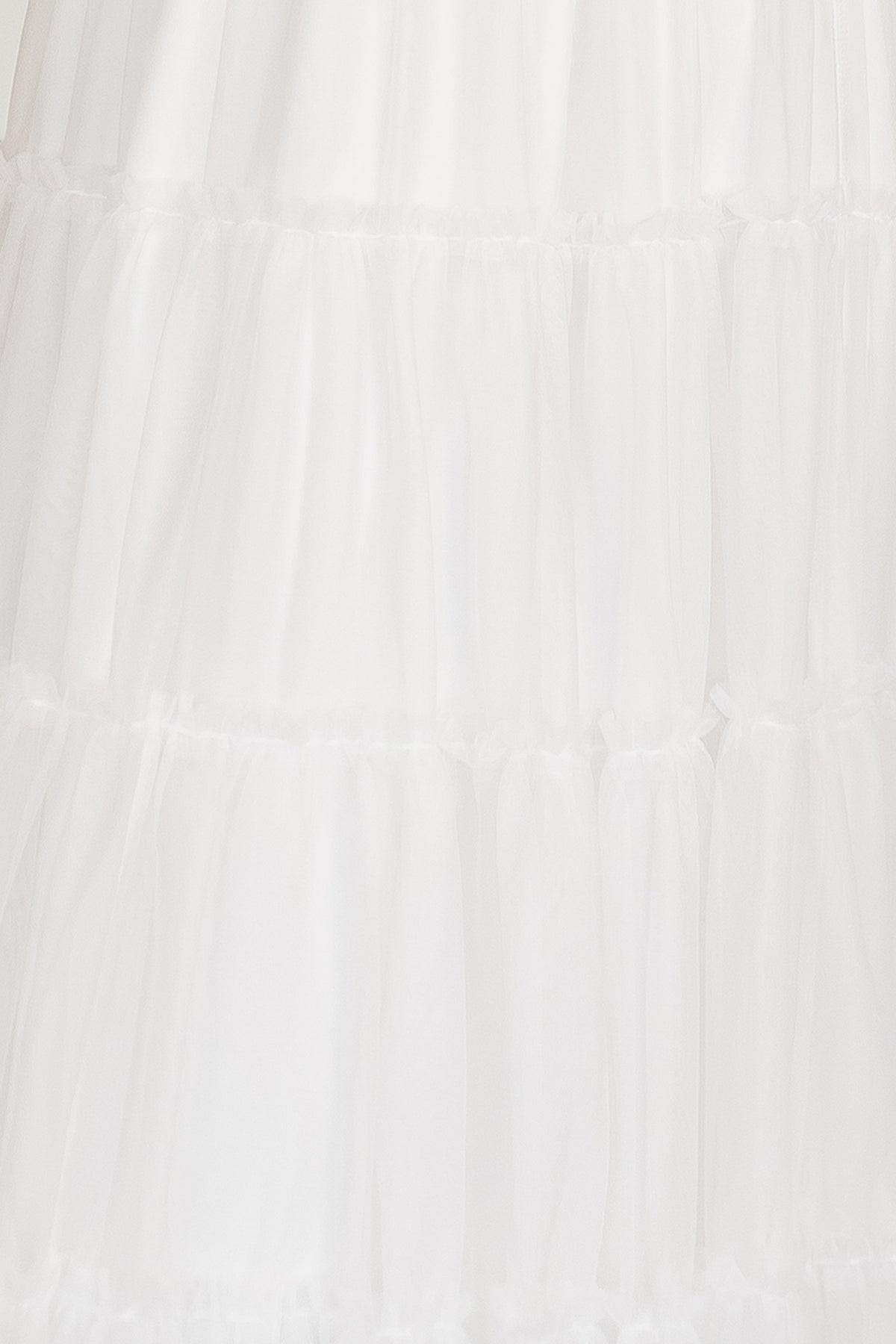 Fabric Swatch - Emma Tulle | Off White