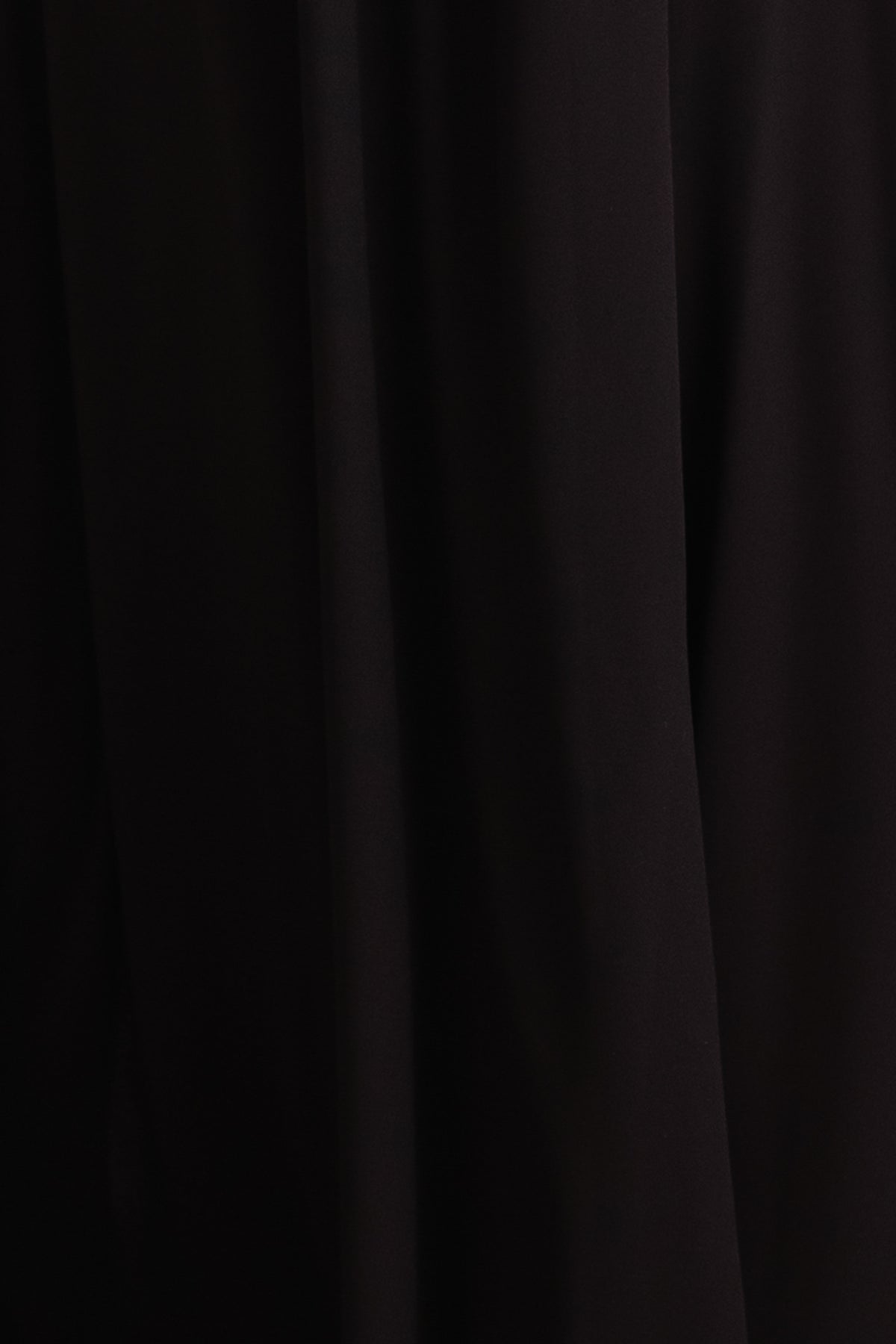 Fabric Swatch - Naomi Chiffon | Black