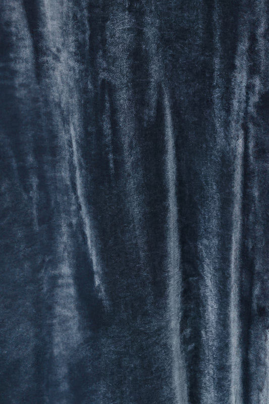Fabric Swatch - Tatiana Velvet | Slate Blue