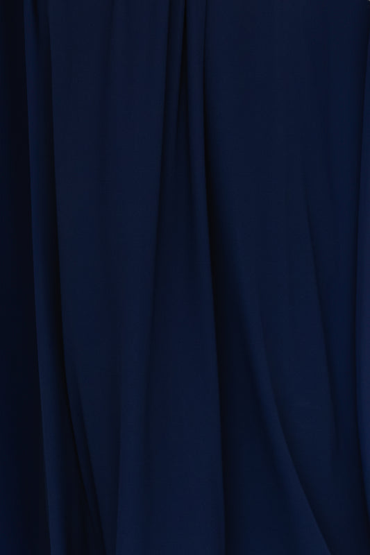 Fabric Swatch - Sierra Chiffon | Navy