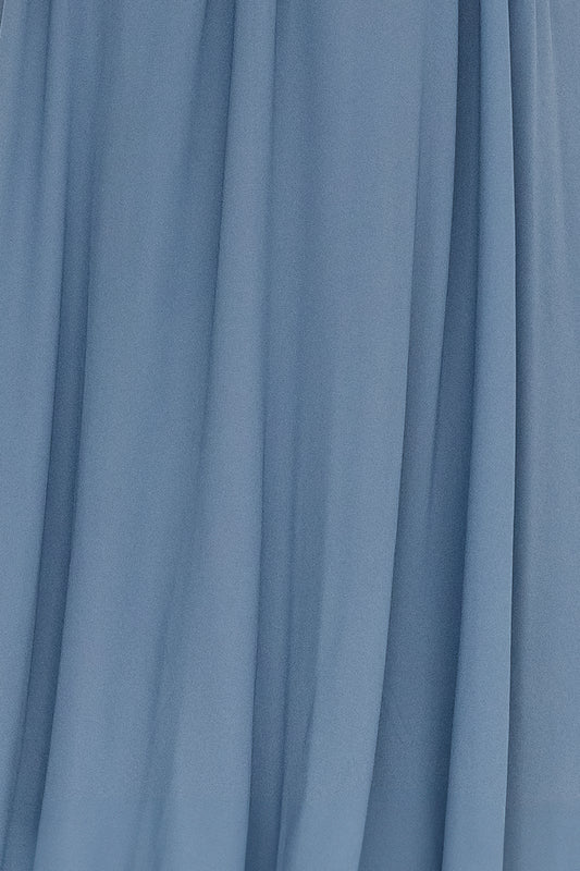 Fabric Swatch - Birdie Chiffon | Whisper Blue