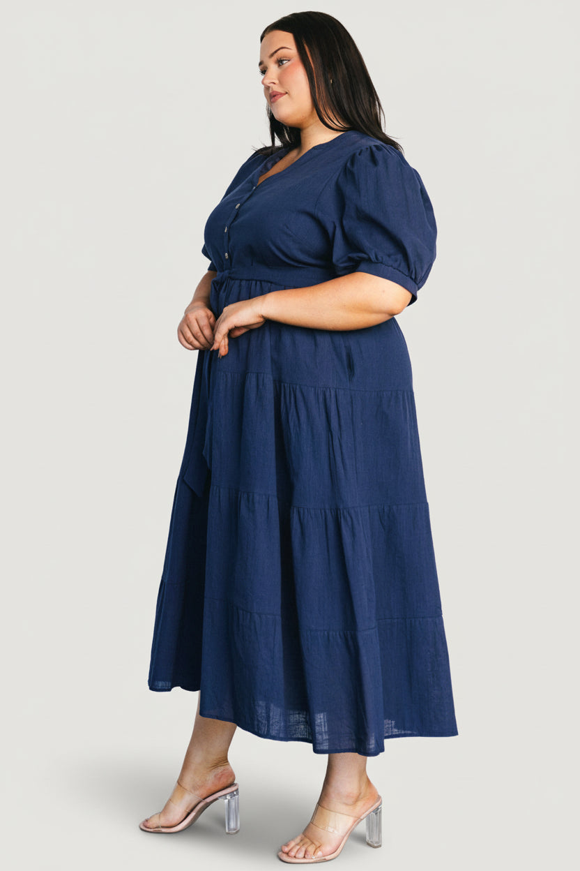 Camille Maxi Dress | Navy