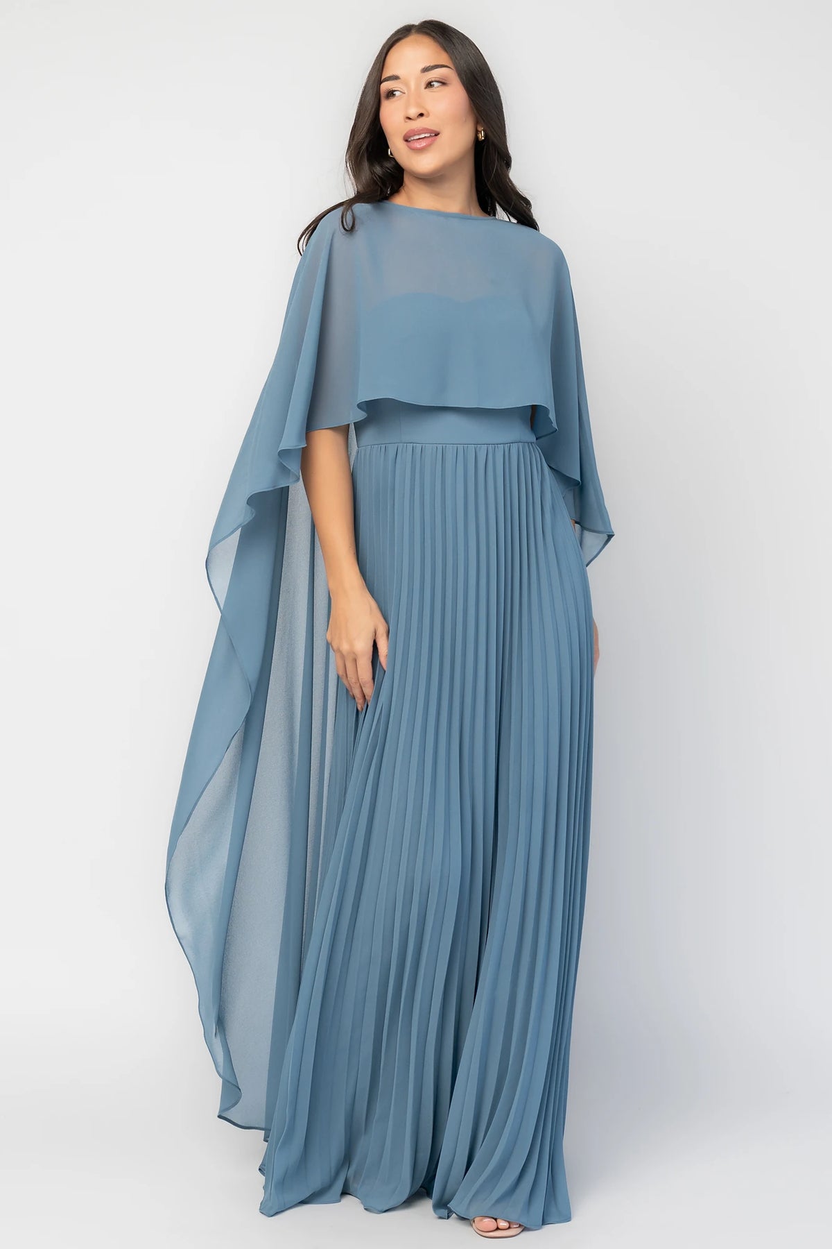Serafina Strapless Gown | Blue
