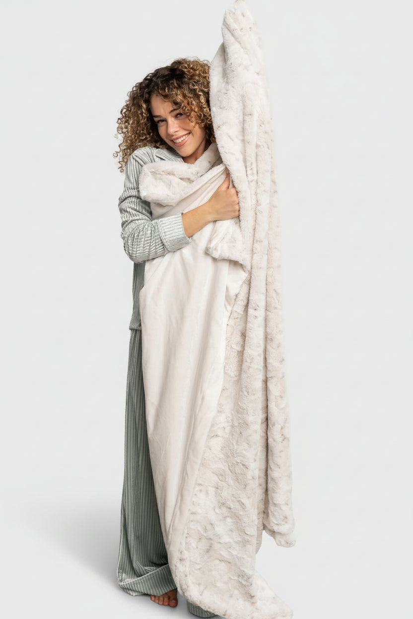 Cambria Throw Blanket | Natural