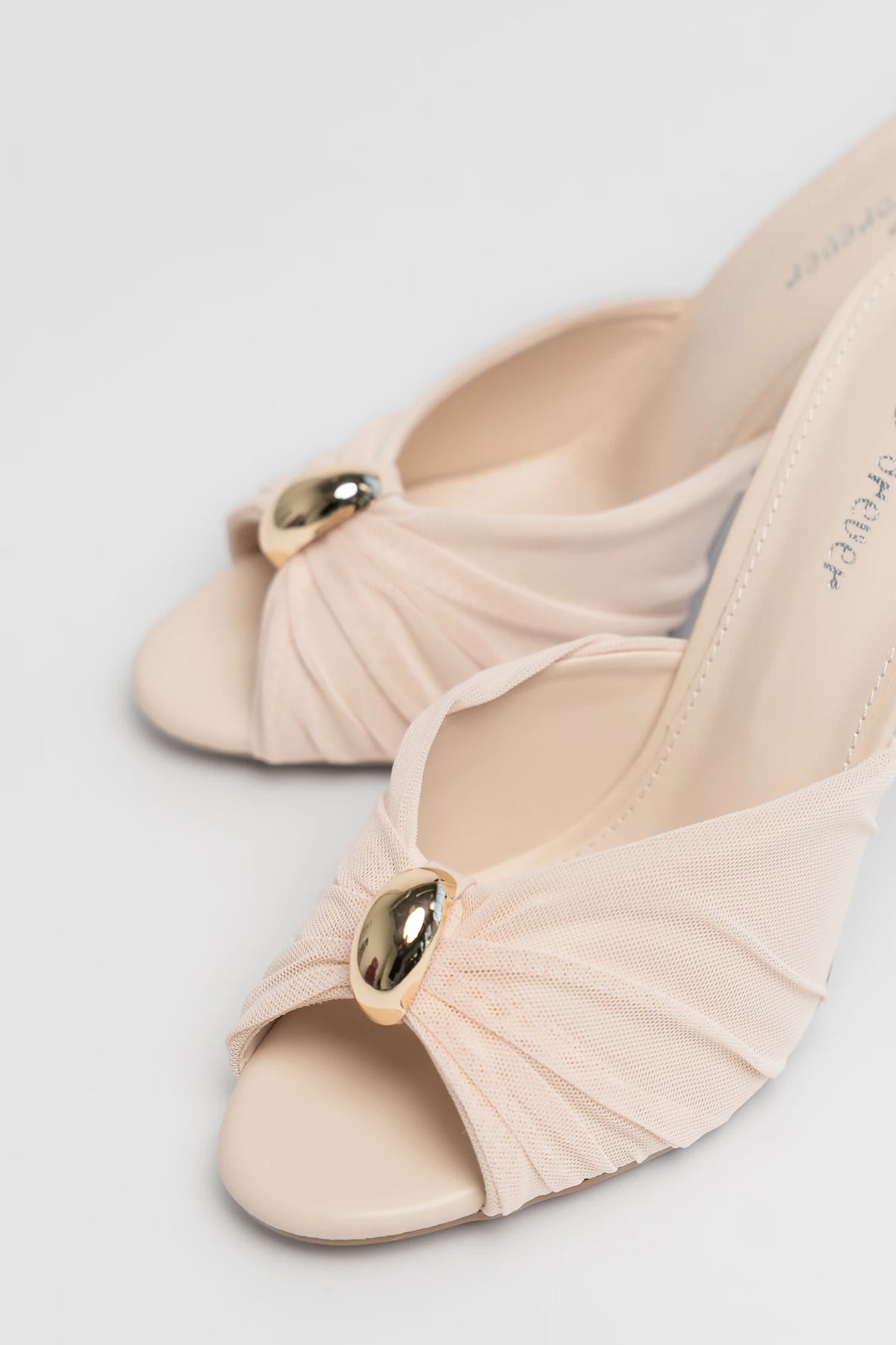 Aiko Slim Stiletto Heel | Natural