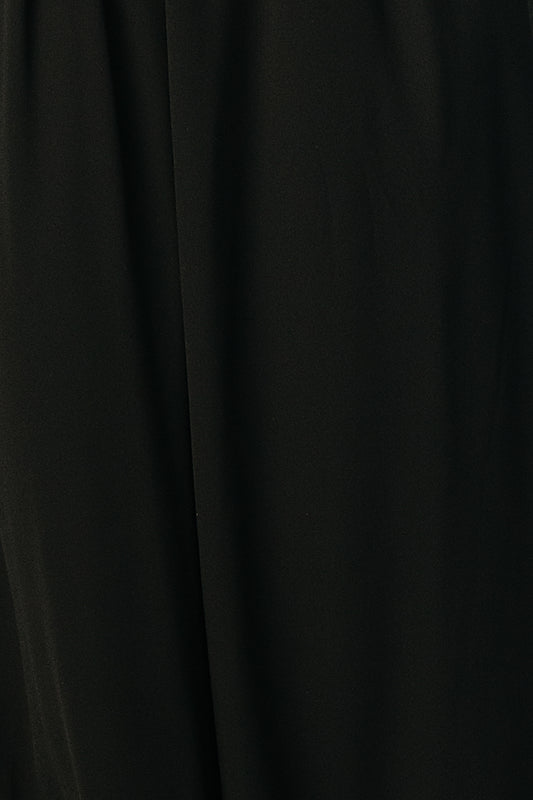 Fabric Swatch - Kearny Chiffon | Black