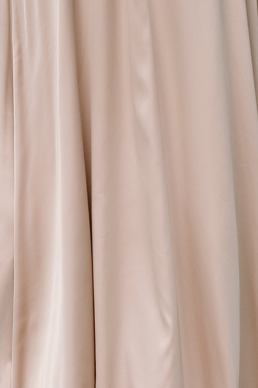 Fabric Swatch - Vara Satin | Champagne