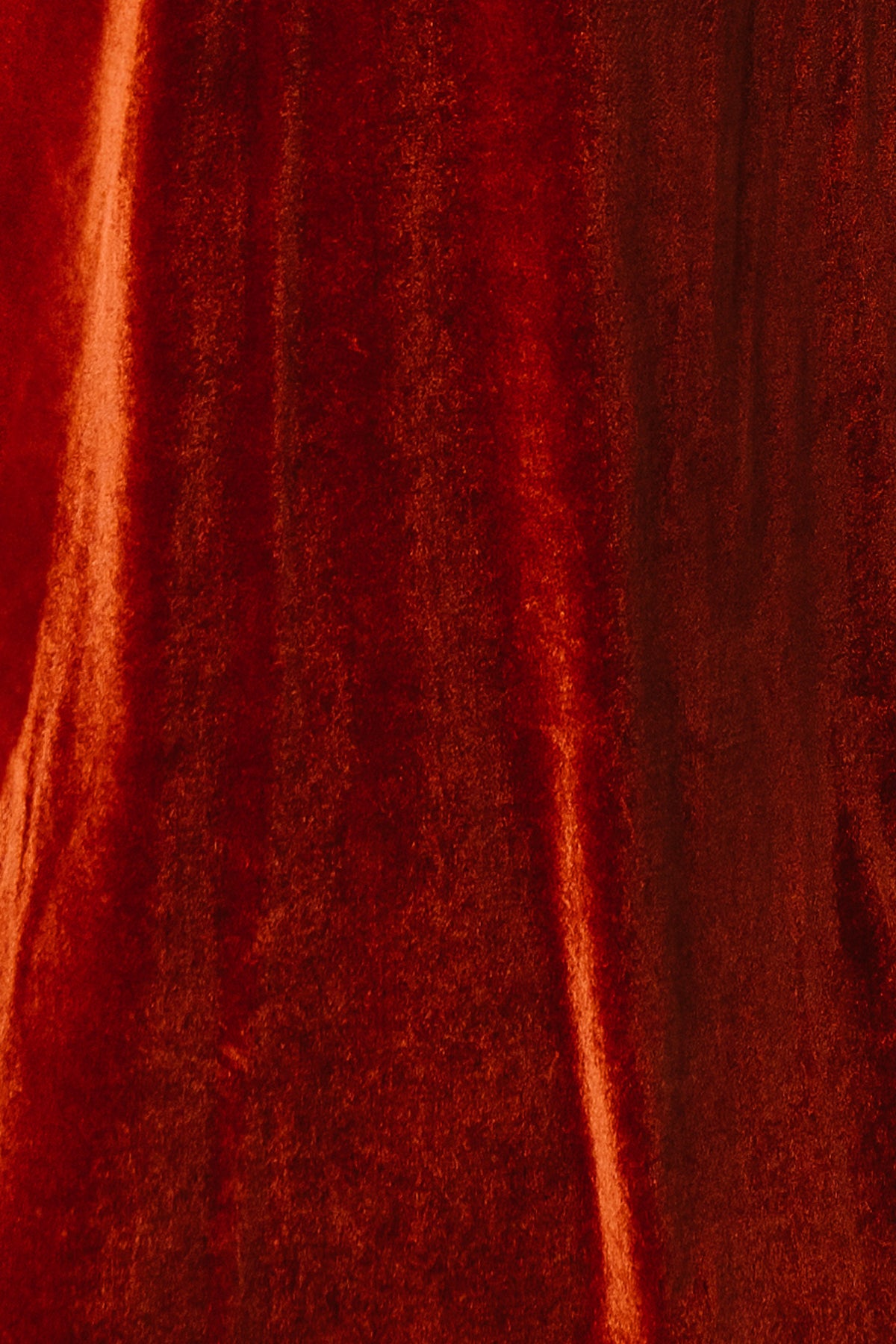 Fabric Swatch - Tatiana Velvet | Rust