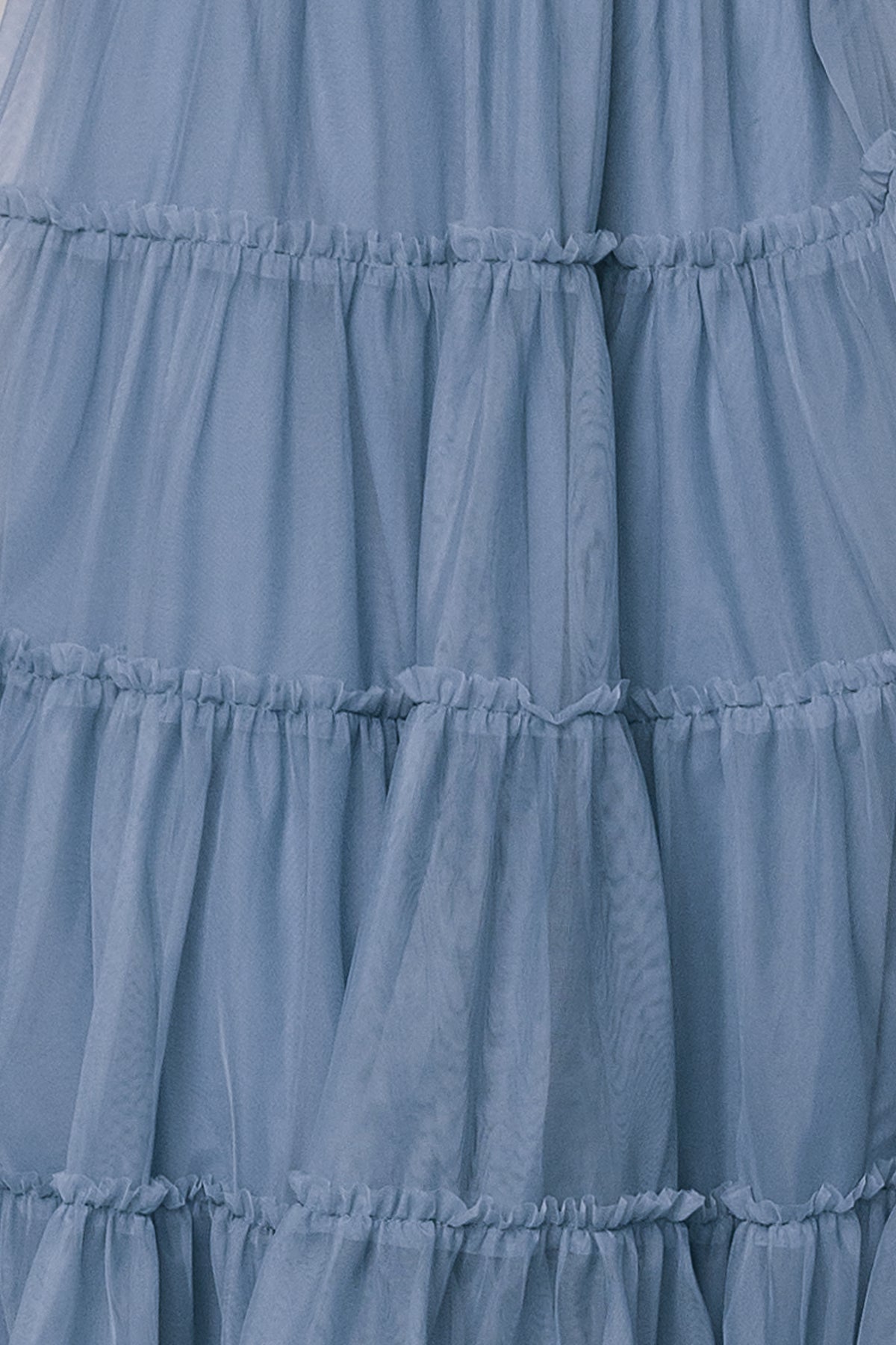 Fabric Swatch - Emma Tulle | Slate Blue