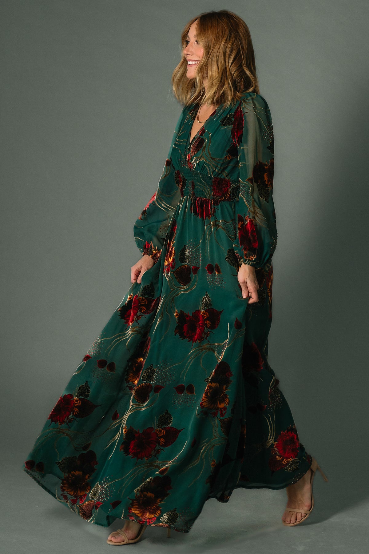 Mikla Maxi Dress | Jade Multi