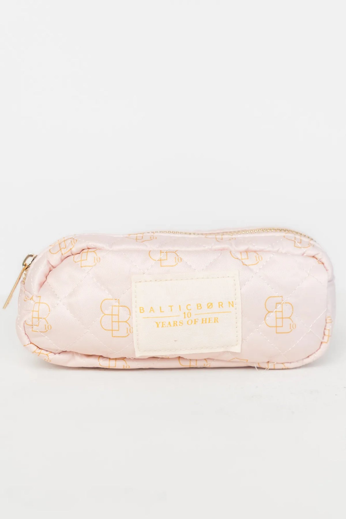 Kelani Quilted Cosmetic Bag Set | Pink