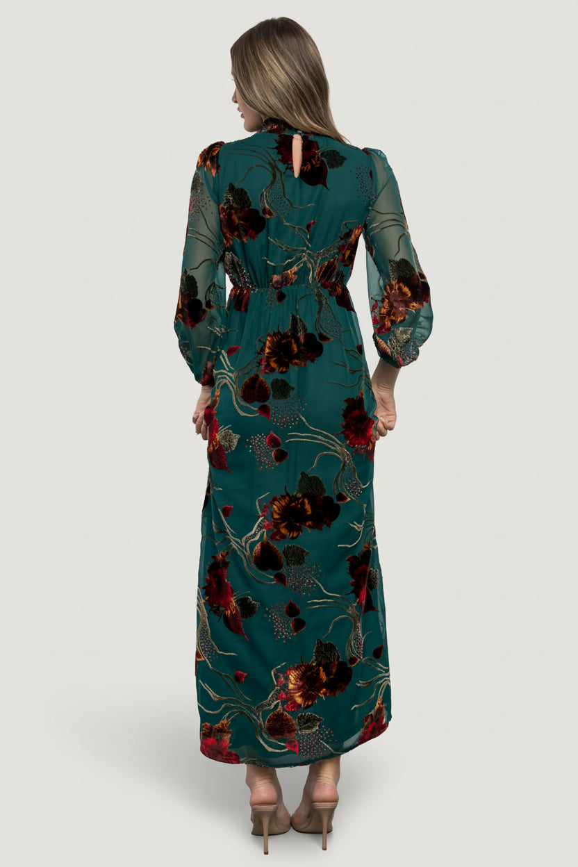 Caspian Maxi Dress | Jade Multi