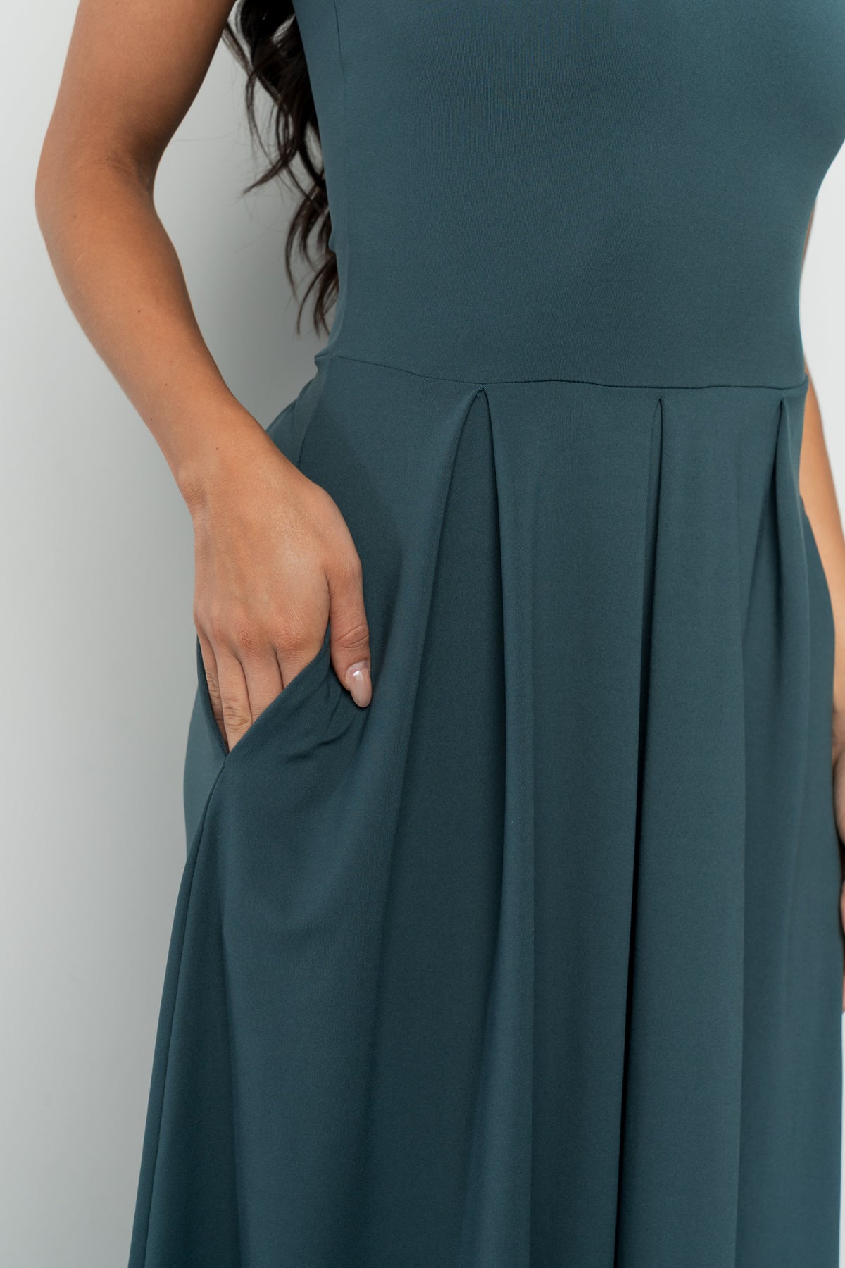Giavanna Maxi Dress | Dark Green