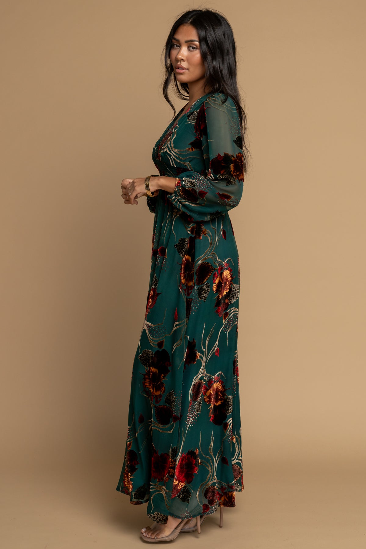 Mikla Maxi Dress | Jade Multi