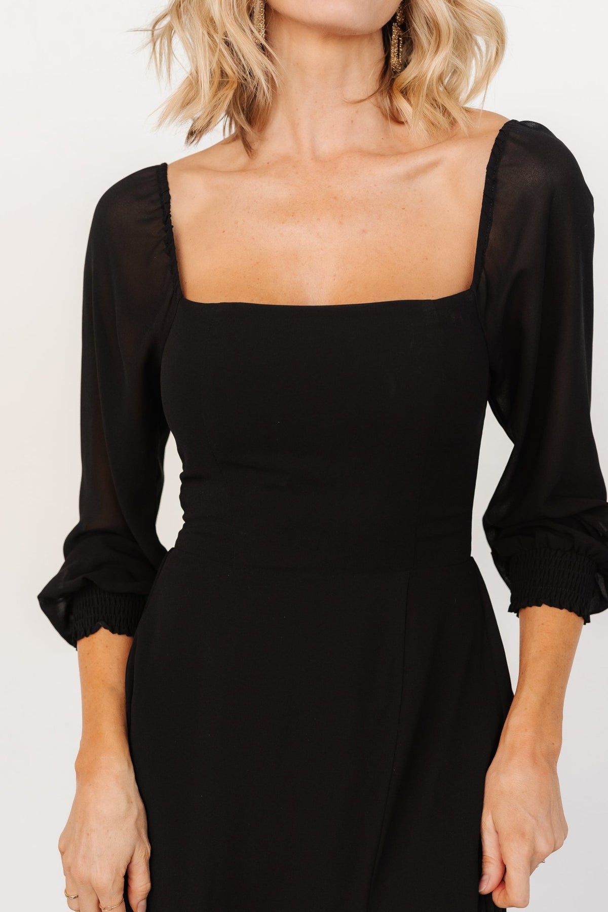 Giselle Maxi Dress | Black