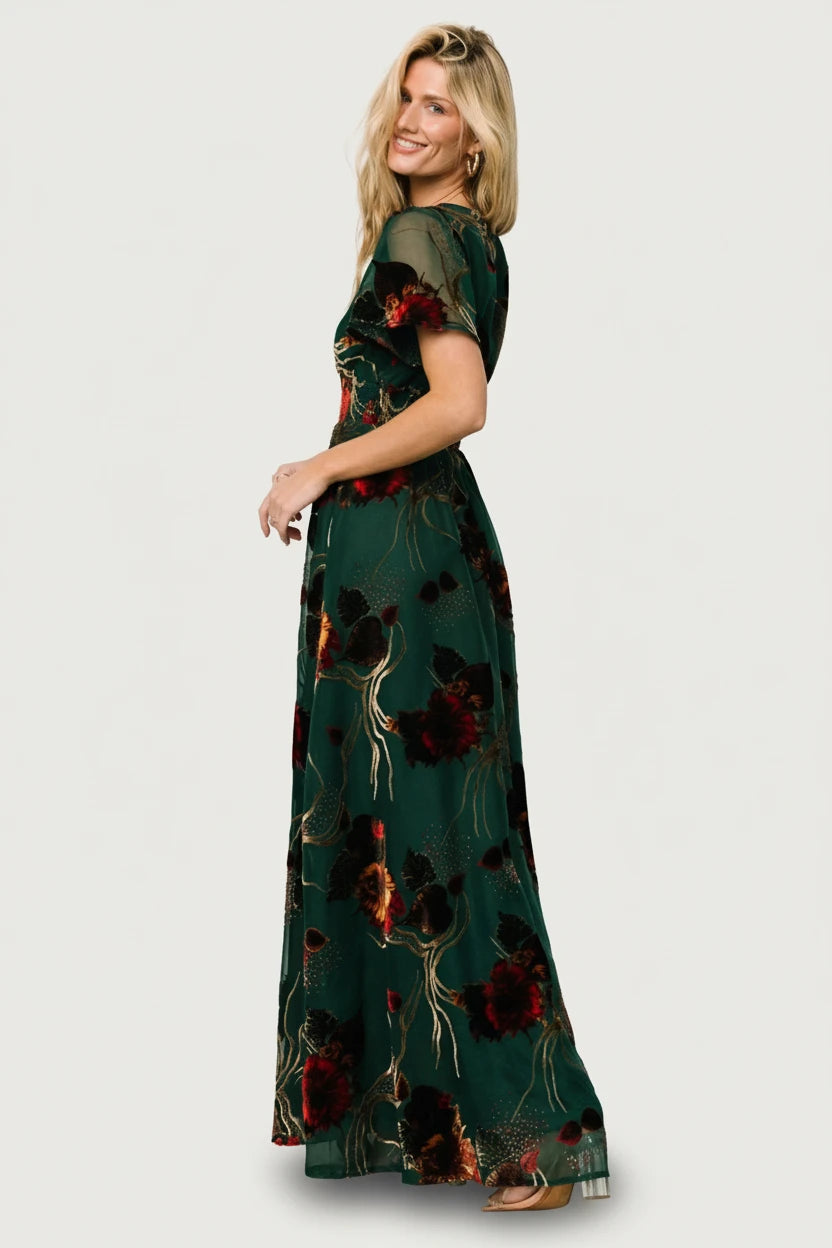 Valen Maxi Dress | Jade Multi