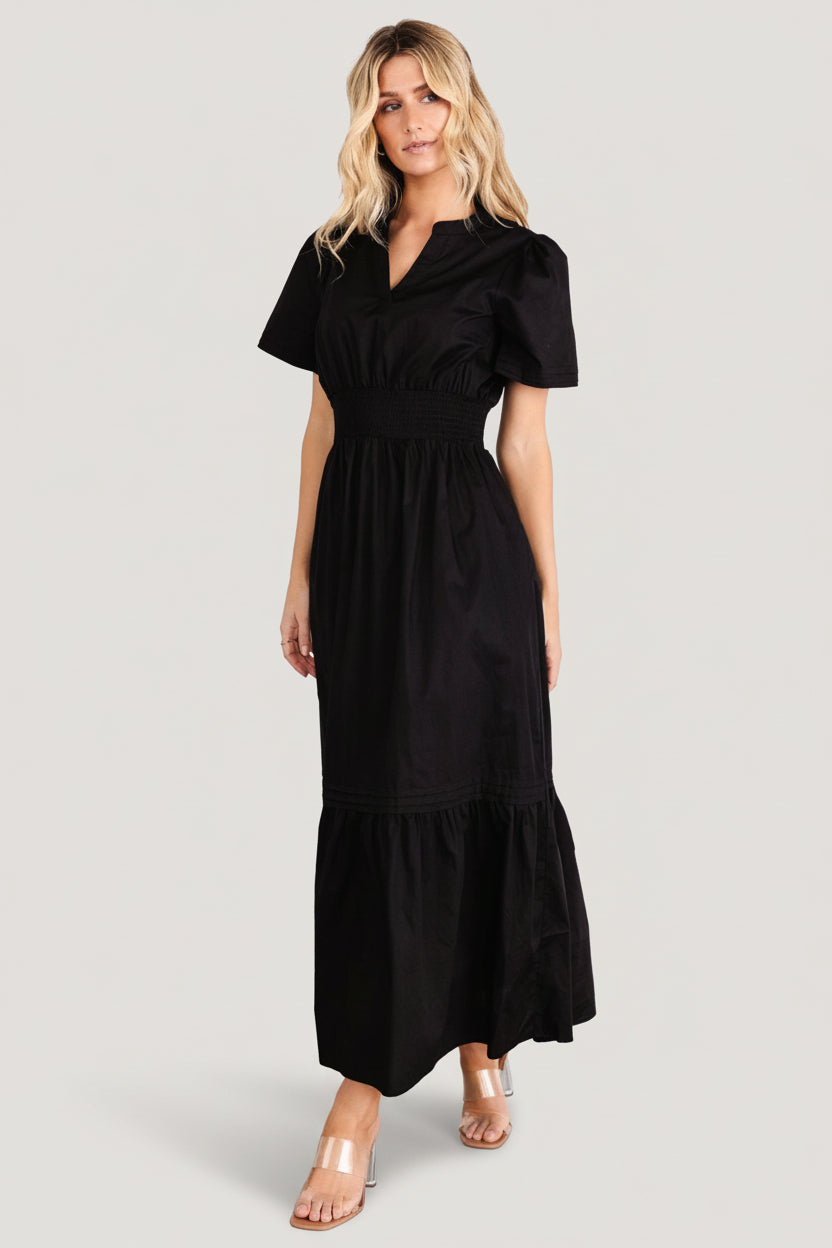 Vera Maxi Dress | Black