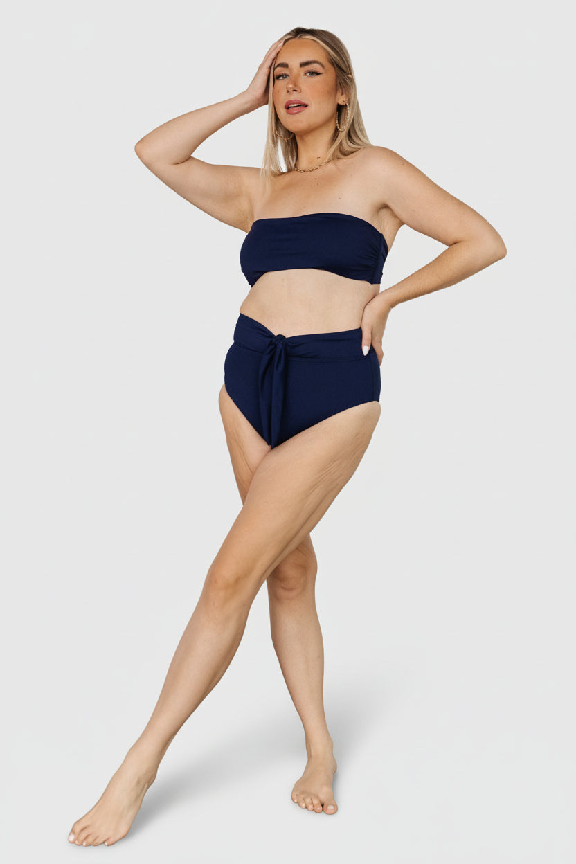 Milos Bikini Top | Navy - Baltic Born